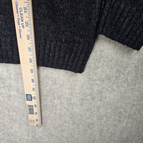 Basic Editions XL Nordic Pattern Charcoal Sweater - Picture 7 of 7